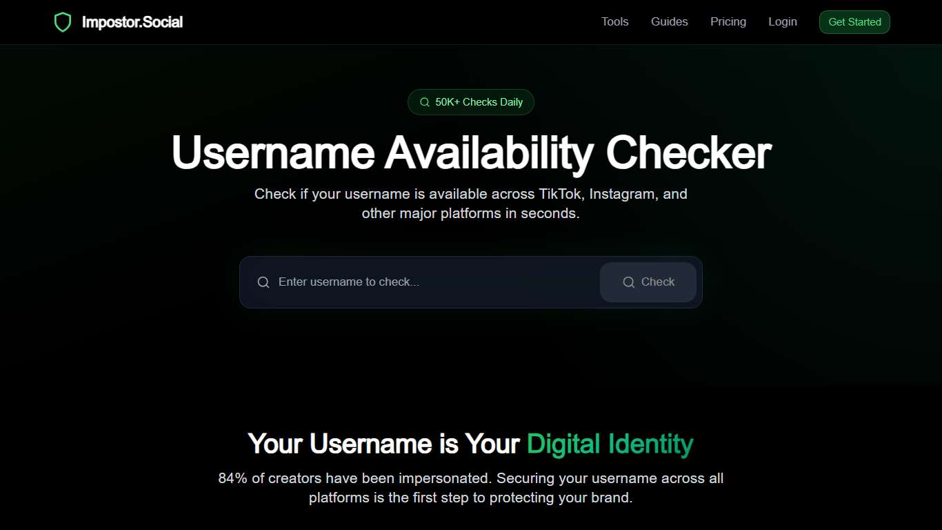 Check Username Availability - Claim Yours Now